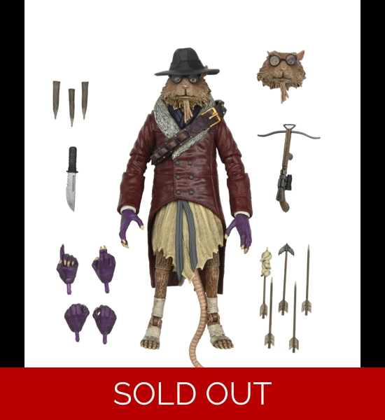 NECA TMNT Splinter Van Helsing Action Figure